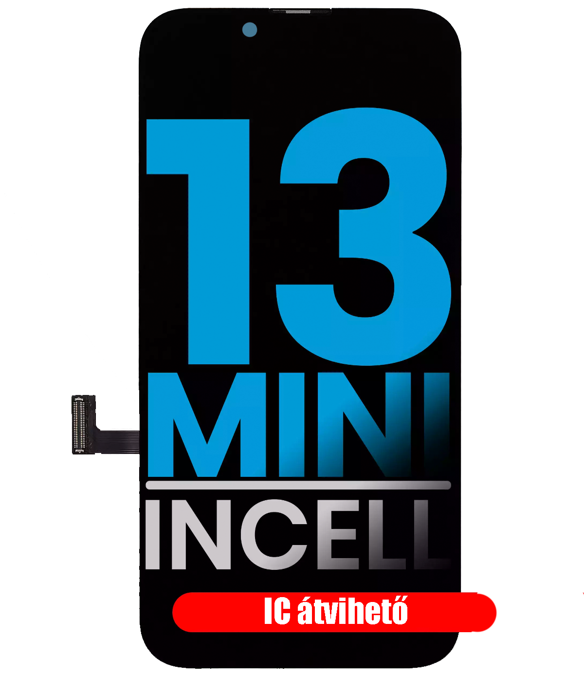 Apple iPhone 13 Mini Kijelző - LCD Incell