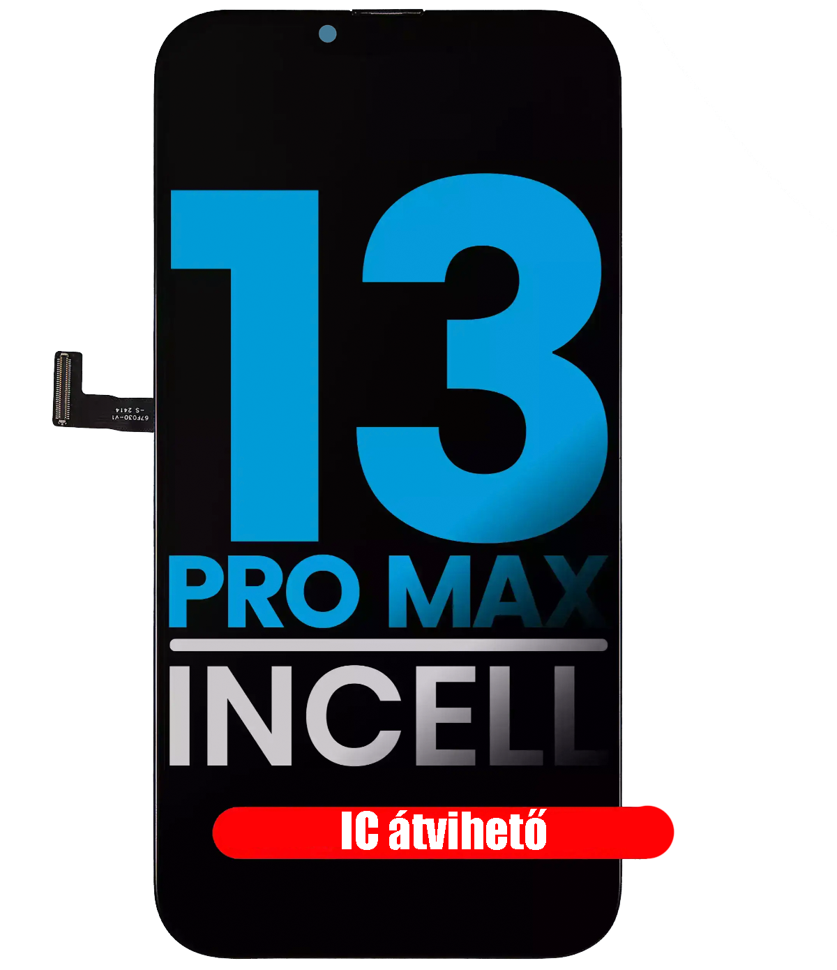 Apple iPhone 13 Pro Max Kijelző - LCD Incell 80 Hz