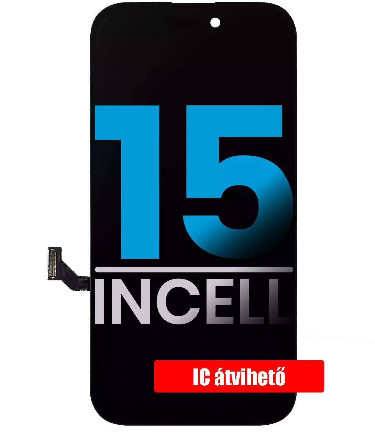Apple iPhone 15 Kijelző - LCD Incell