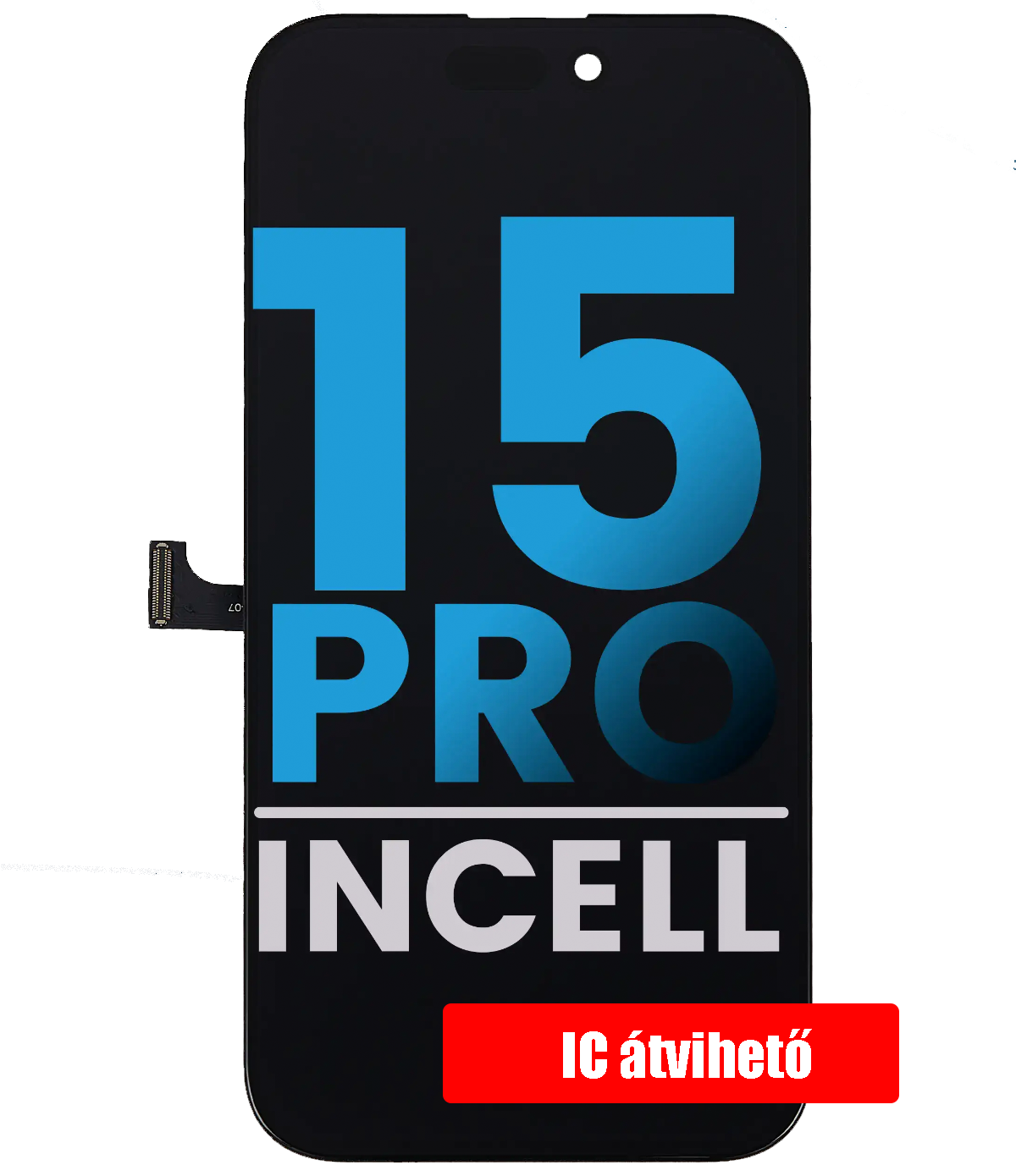 Apple iPhone 15 Pro Kijelző - LCD Incell