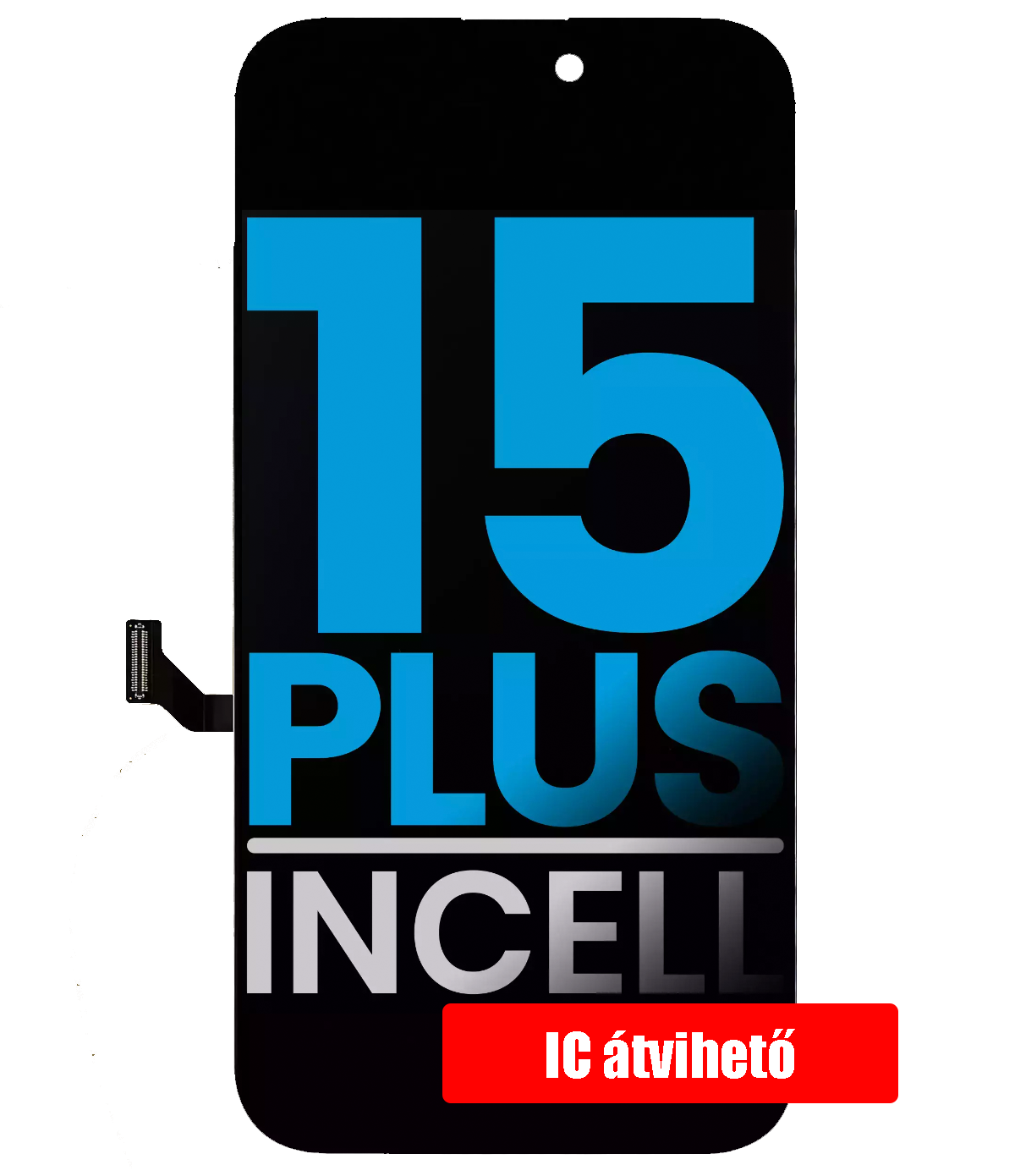 Apple iPhone 15 Plus Kijelző - LCD Incell