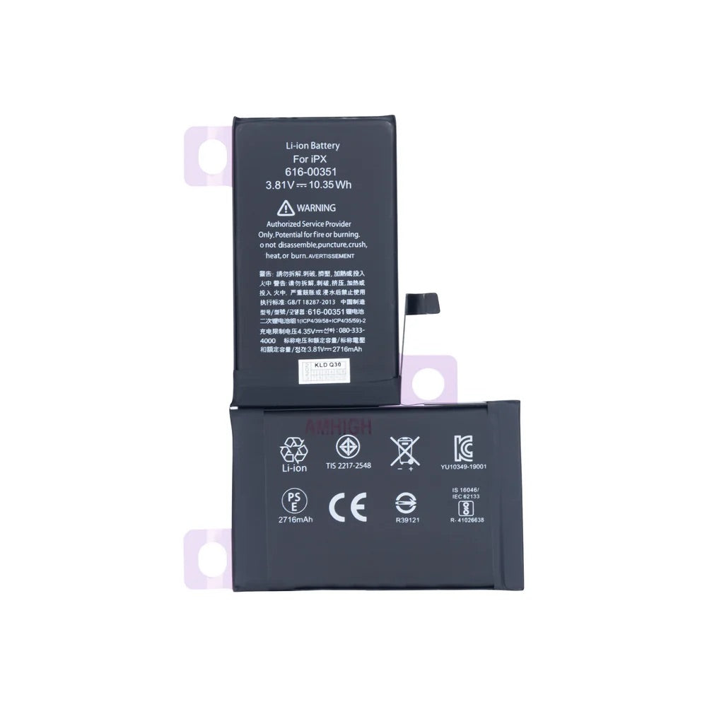 iPhone X Akkumulátor - 2716 mAh A1901