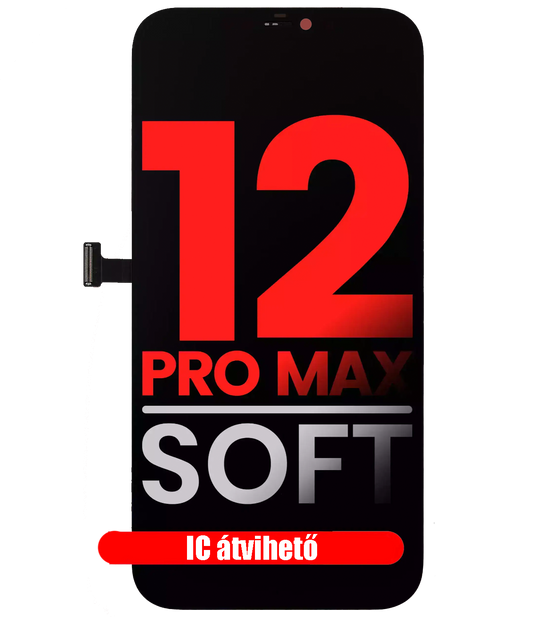 Apple iPhone 12 Pro Max Kijelző - Prémium Soft OLED