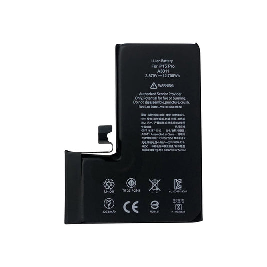 iPhone 15 Pro Akkumulátor - 3274 mAh A3011